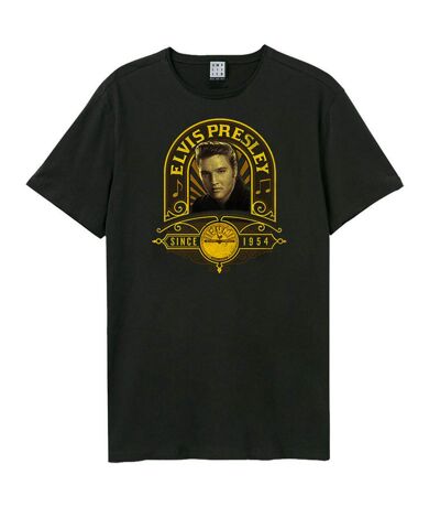 T-shirt studio portrait adulte anthracite Amplified