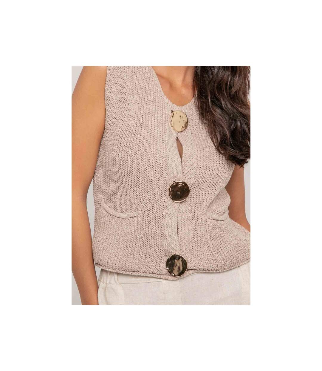Gilet sans manches KOLZA - Dona X Lisa-3