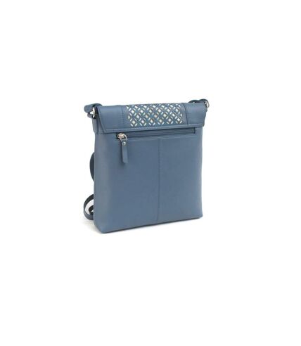 Eastern Counties Leather Womens/Ladies Janie Leather Purse (Slate Blue) (One Size) - UTEL387