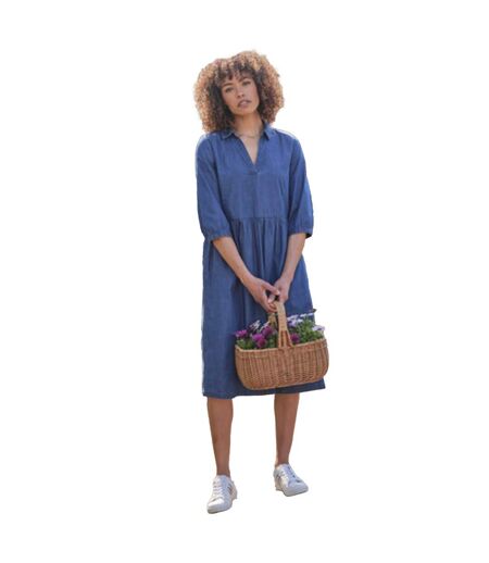 Robe Mi-longue Femme Denim WoolOvers