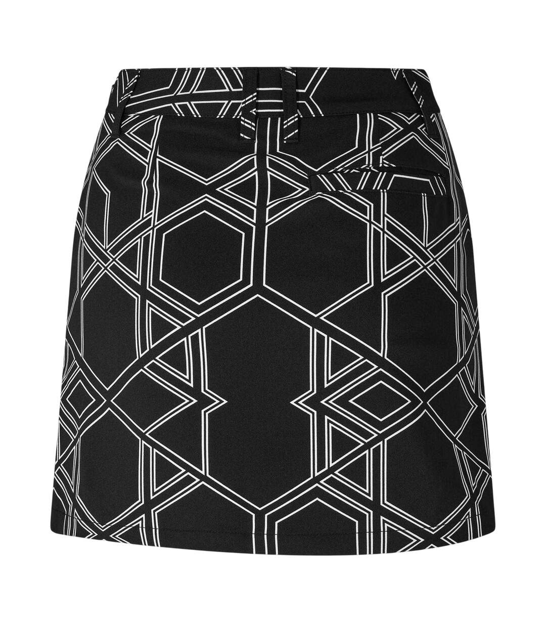 Jupe-short Golf Motif/style Géométrique Femme Noir Puma-2