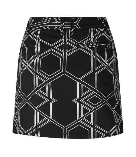 Jupe-short Golf Motif/style Géométrique Femme Noir Puma