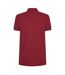 Mens Firenze Cotton Polo Shirt Dark Red Boss-2