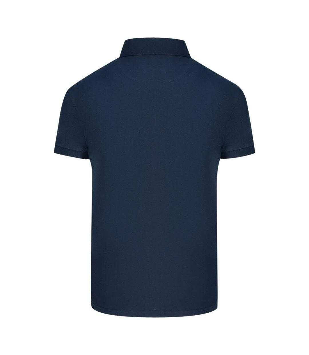 Mens Aldis Polo Shirt Navy Aquascutum-2