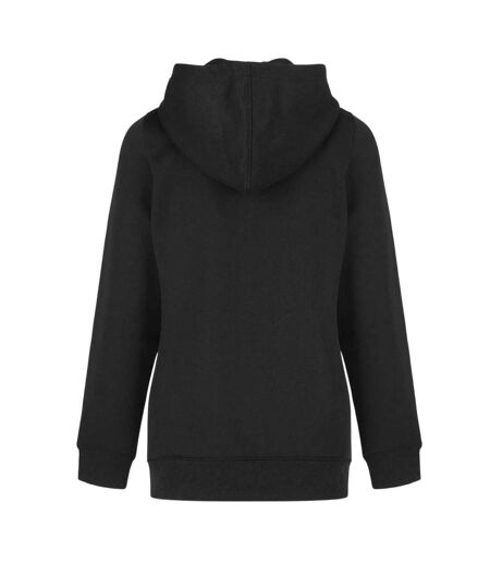 Veste À Capuche Motif/style Logo Femme Noir Slazenger