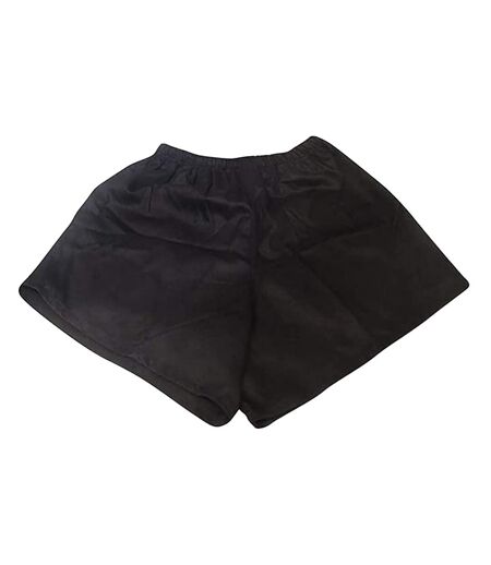 Short De Rugby Homme Noir Blanc Carta Sport