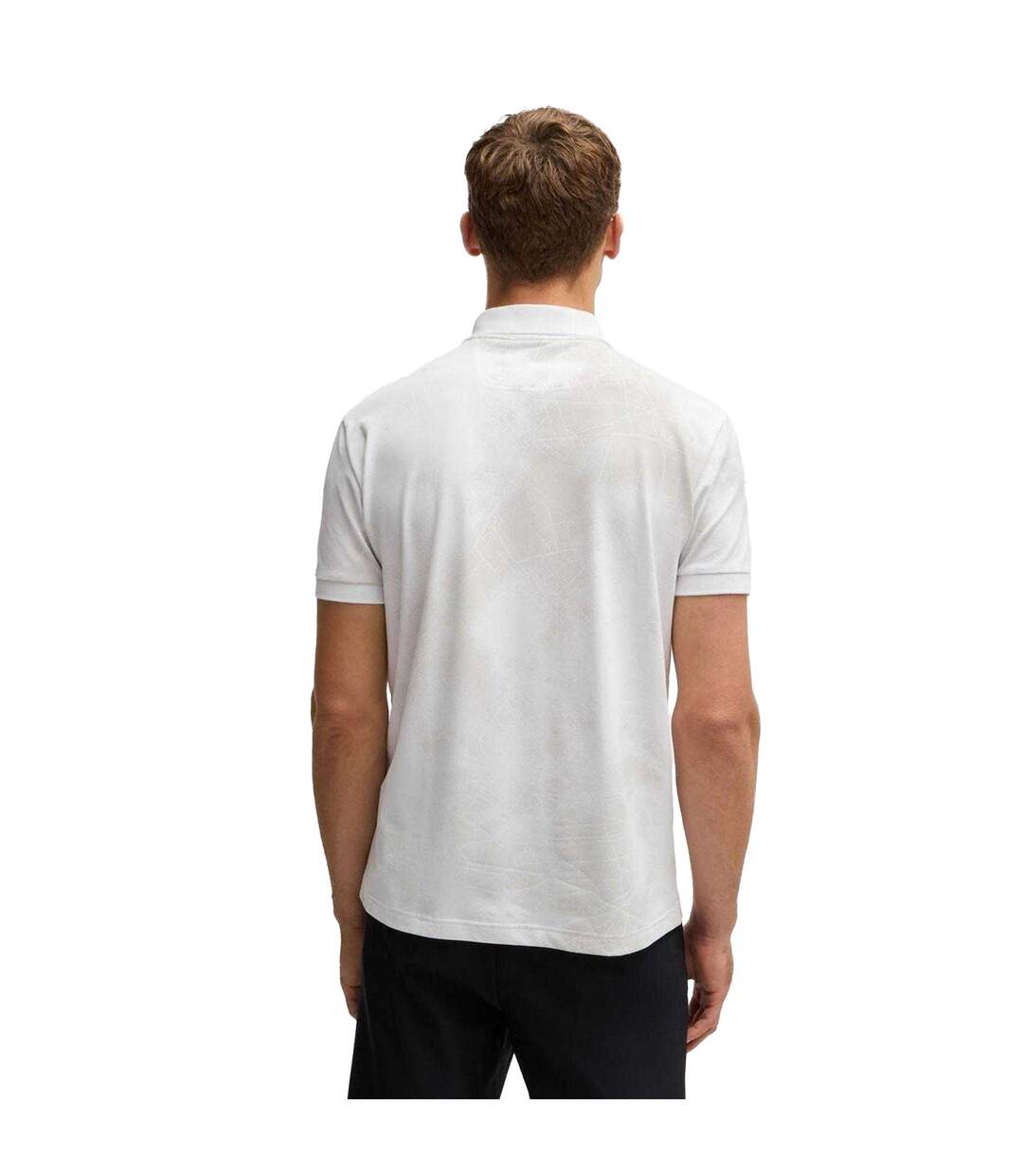 Polo Paddy Homme Blanc Boss-3