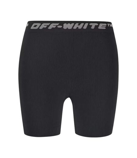 Short Motif/style Logo Femme Noir Gris Off White