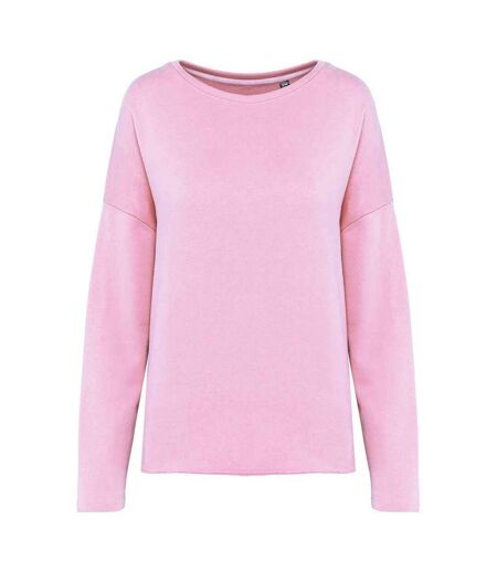 Sweat femme rose pâle Kariban