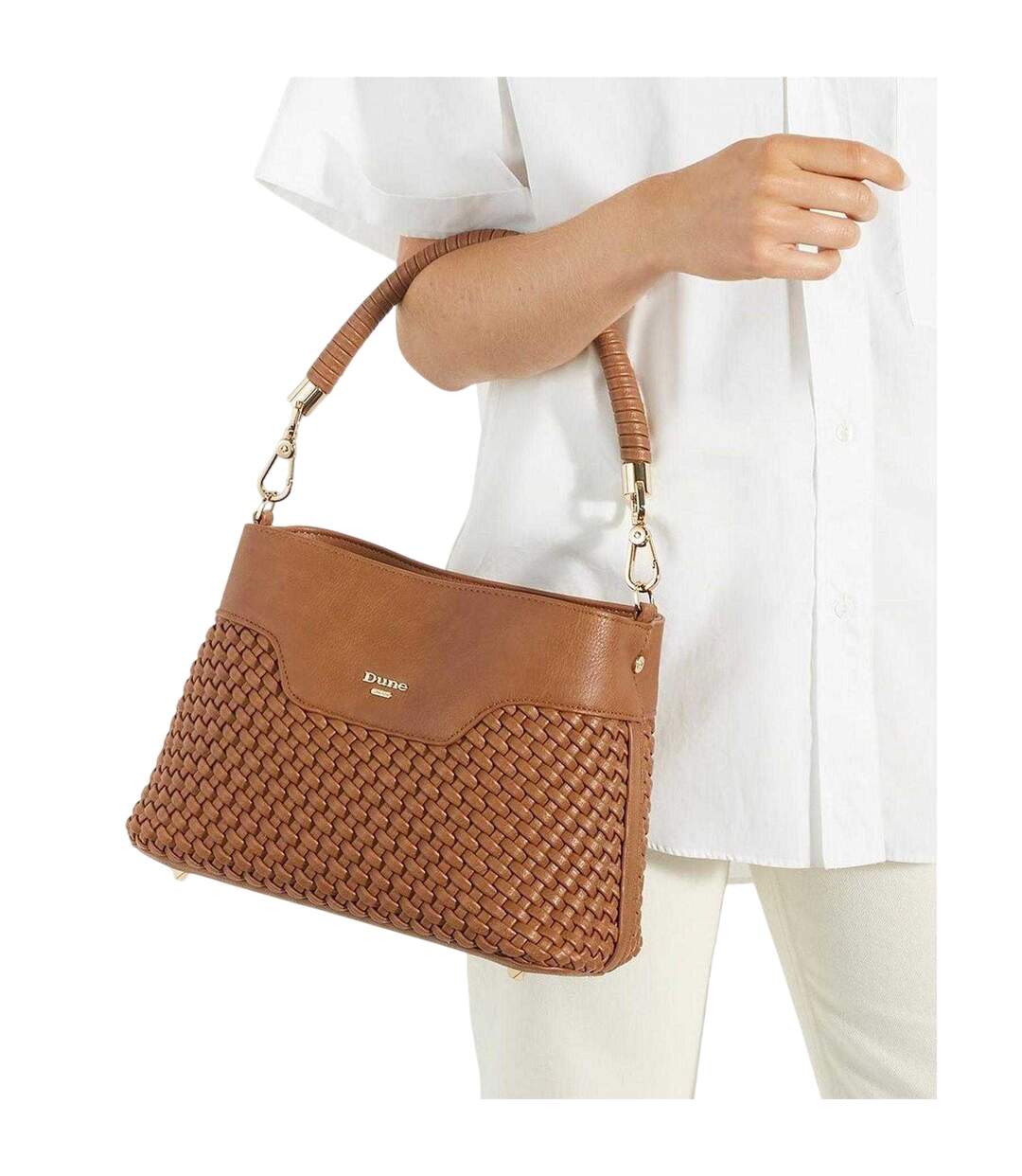 Sac Bandoulière Taille Unique Marron Dune London-4