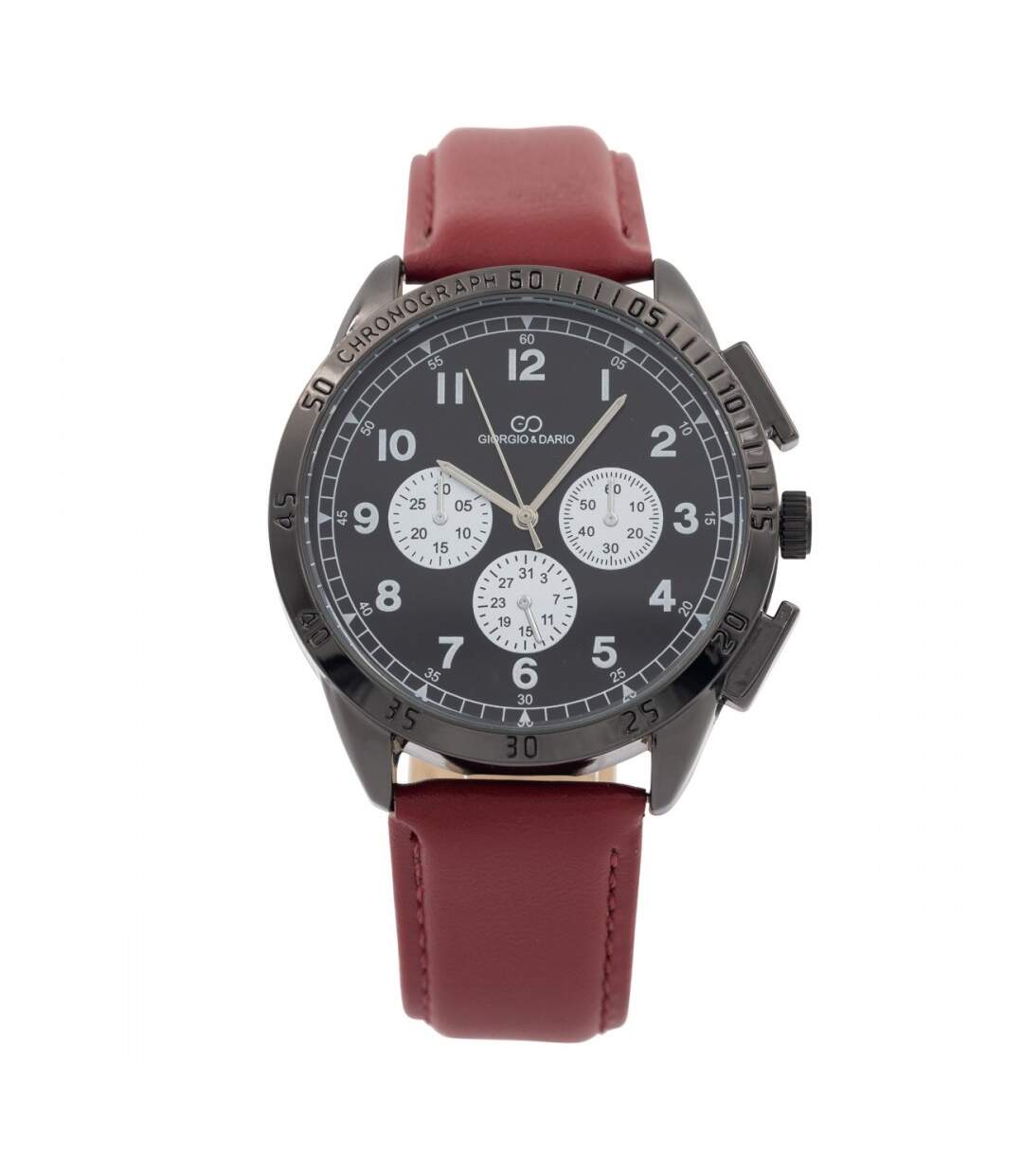 Très Belle Montre Homme Bordeaux GIORGIO