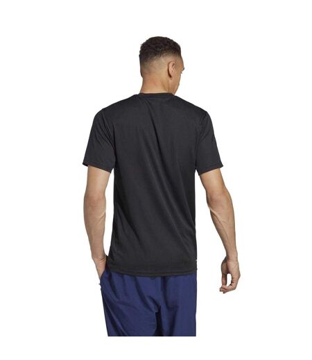 T-shirt Entraînement Essentials Homme Noir Blanc Adidas