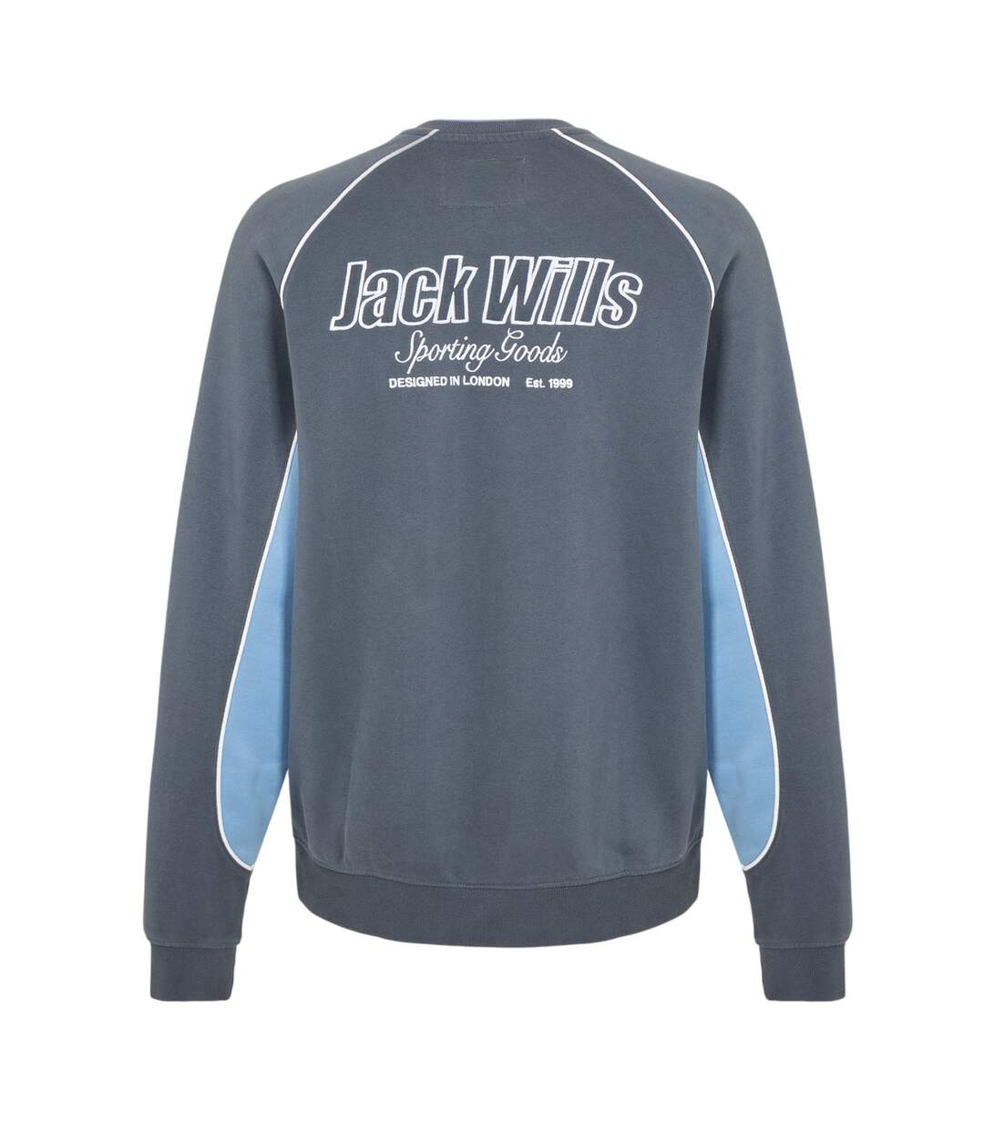 Pull Motif/style Détail Rayé Homme Bleu Nuit Jack Wills-3