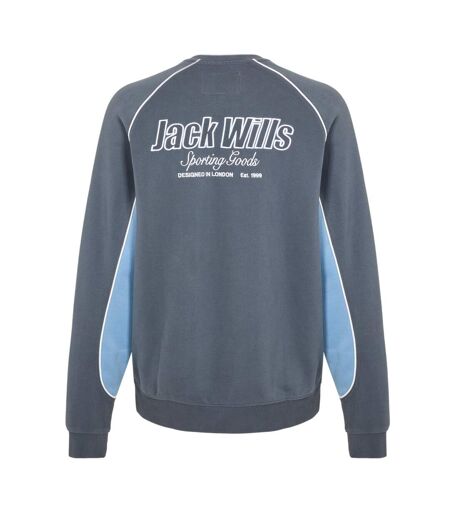 Pull Motif/style Détail Rayé Homme Bleu Nuit Jack Wills