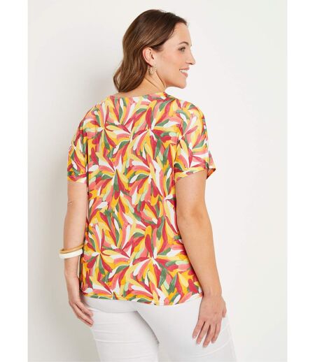 T-shirt court uni ou imprimé
