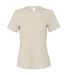 Bella + Canvas Womens/Ladies Heather Relaxed Fit T-Shirt (Natural) - UTPC4950