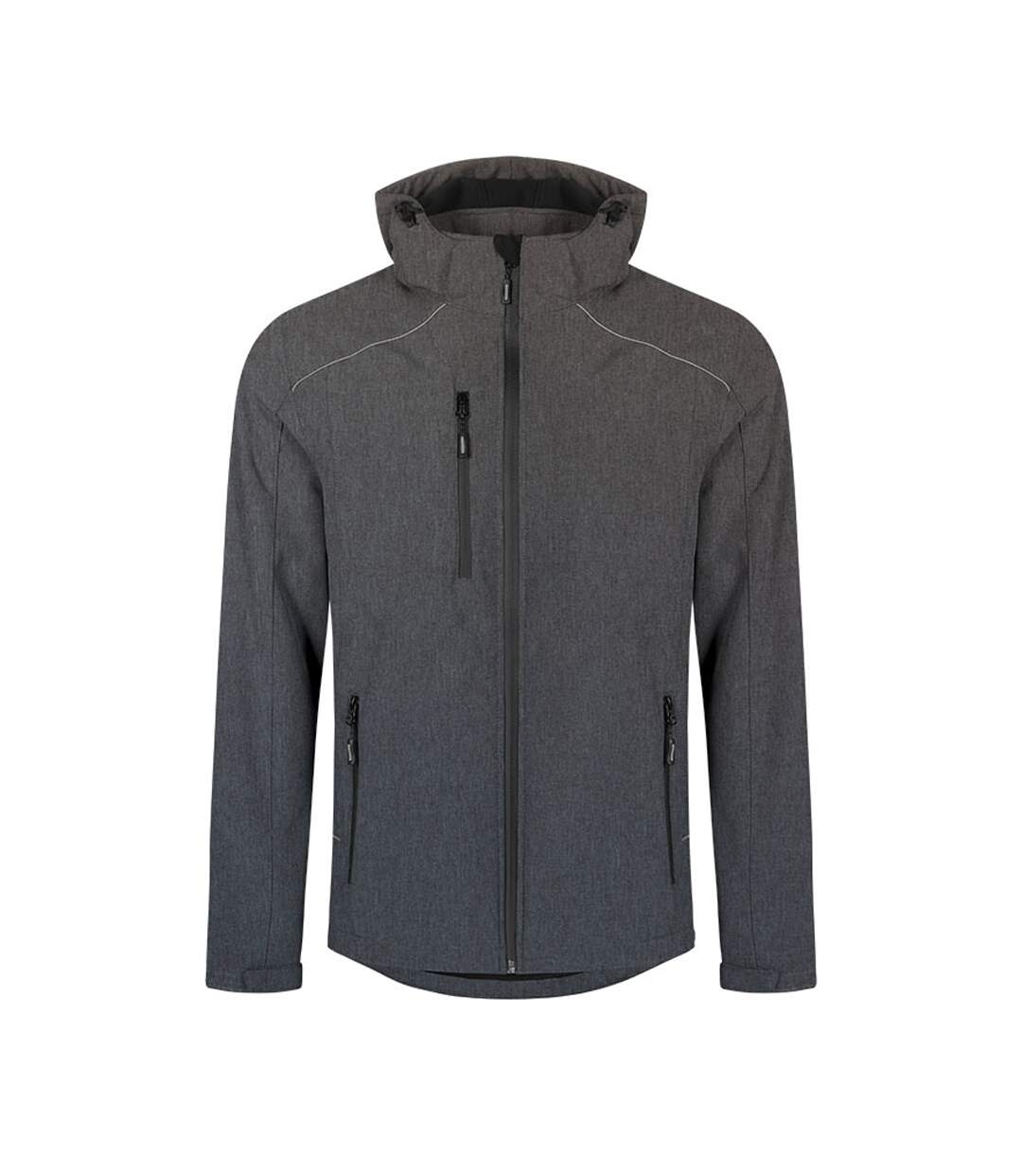 Veste Softshell Homme Gris Chiné Promodoro-1