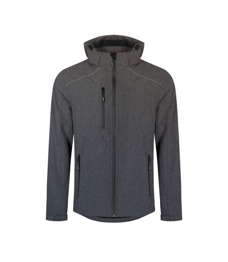 Veste Softshell Homme Gris Chiné Promodoro