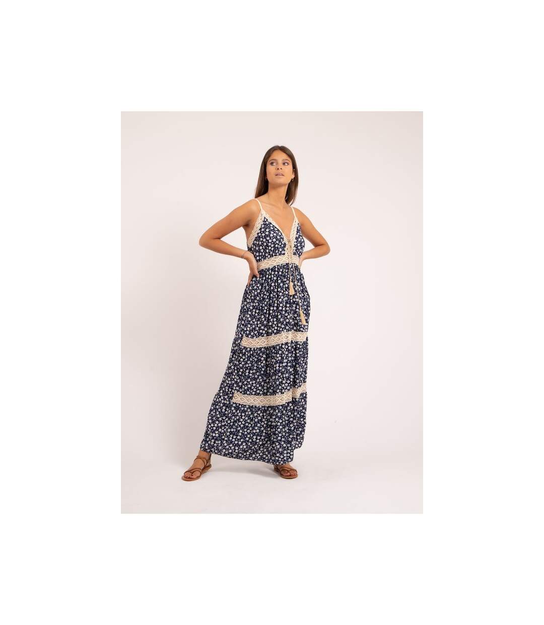 Robe longue motifs INOZEL - Dona X Lisa-4