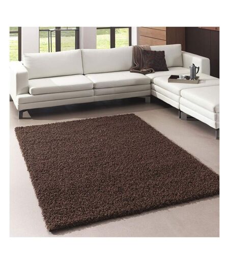 Tapis shaggy tissé motif uni SG FLEX