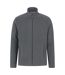 Mens Raso Full Zip Fleece Top Dark Grey Mountain Warehouse-2
