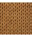 Tapis de Salle de Bain Tissé Épais 50x120cm Moutarde-3