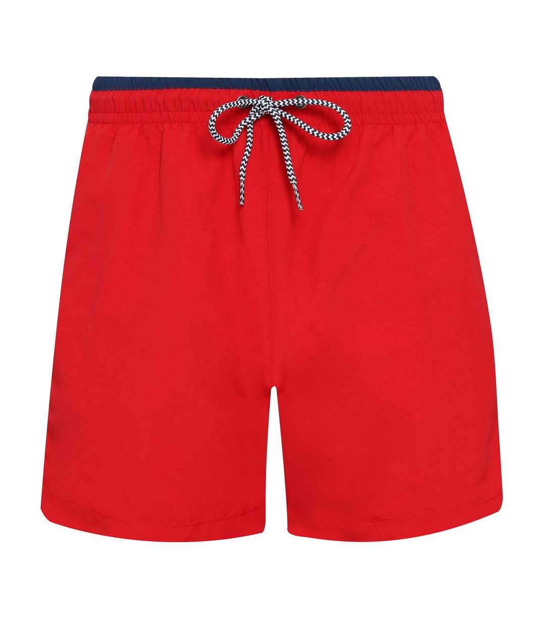 short de bain pour homme - AQ053 rouge et navy