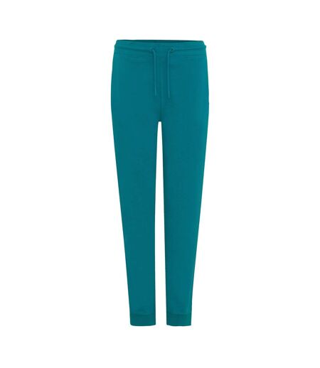 Unisex Adult Cooper Recycled Cotton Jogging Bottoms Verdigris Iqoniq
