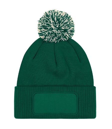 Bonnet Unisexe Pour Adultes Snowstar Printers Vert Blanc Beechfield