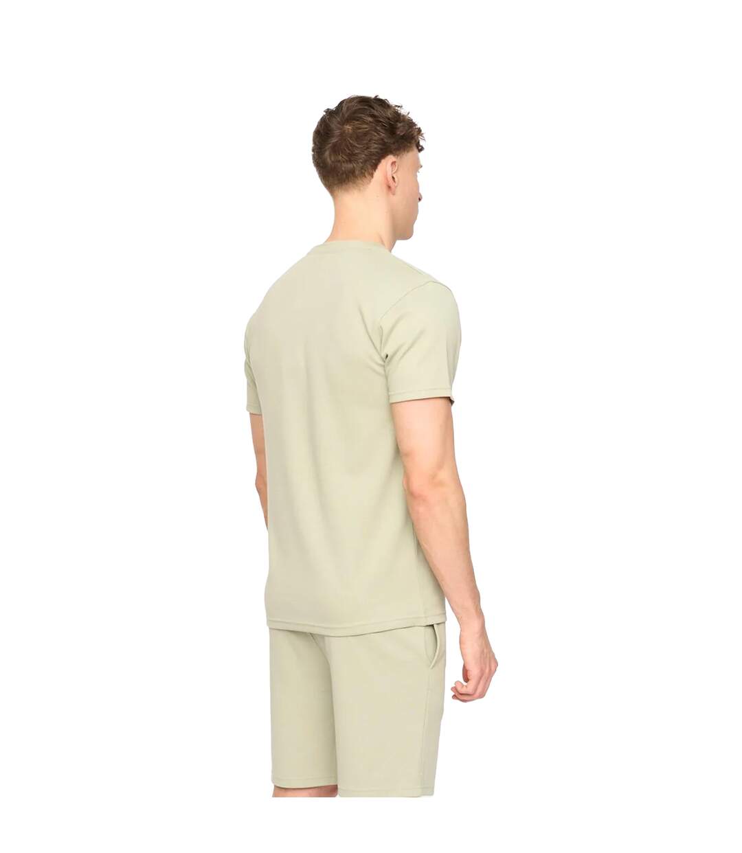 Mens Sherborn T-shirt Light Olive Duck And Cover-3