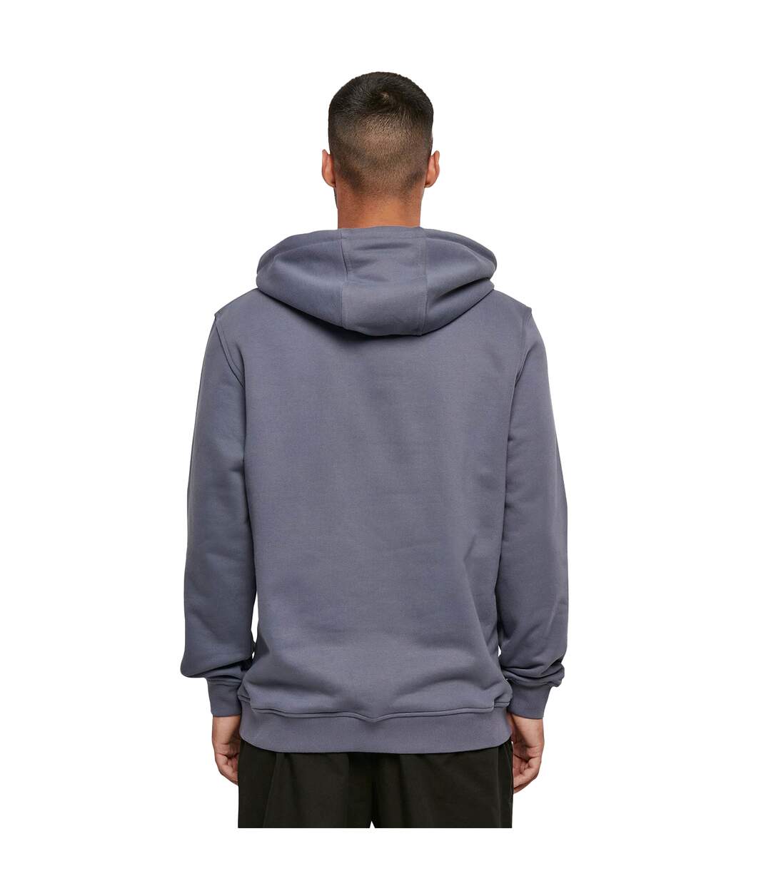 Sweat À Capuche Homme Vieux Bleu Build Your Brand-3