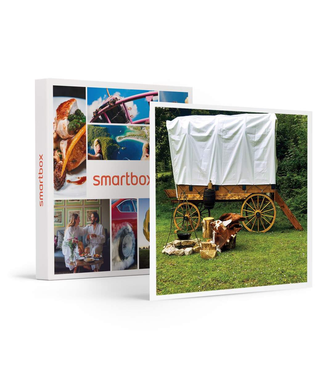 4 jours insolites en chariot western près de Quimperlé - SMARTBOX - Coffret Cadeau Séjour-1