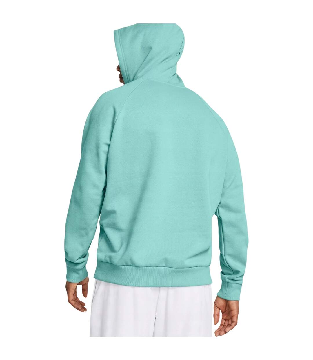 Sweat À Capuche Homme Bleu Clair Under Armour-4
