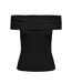 T-Shirt noir femme jdy fransiska 15344028 - l-3