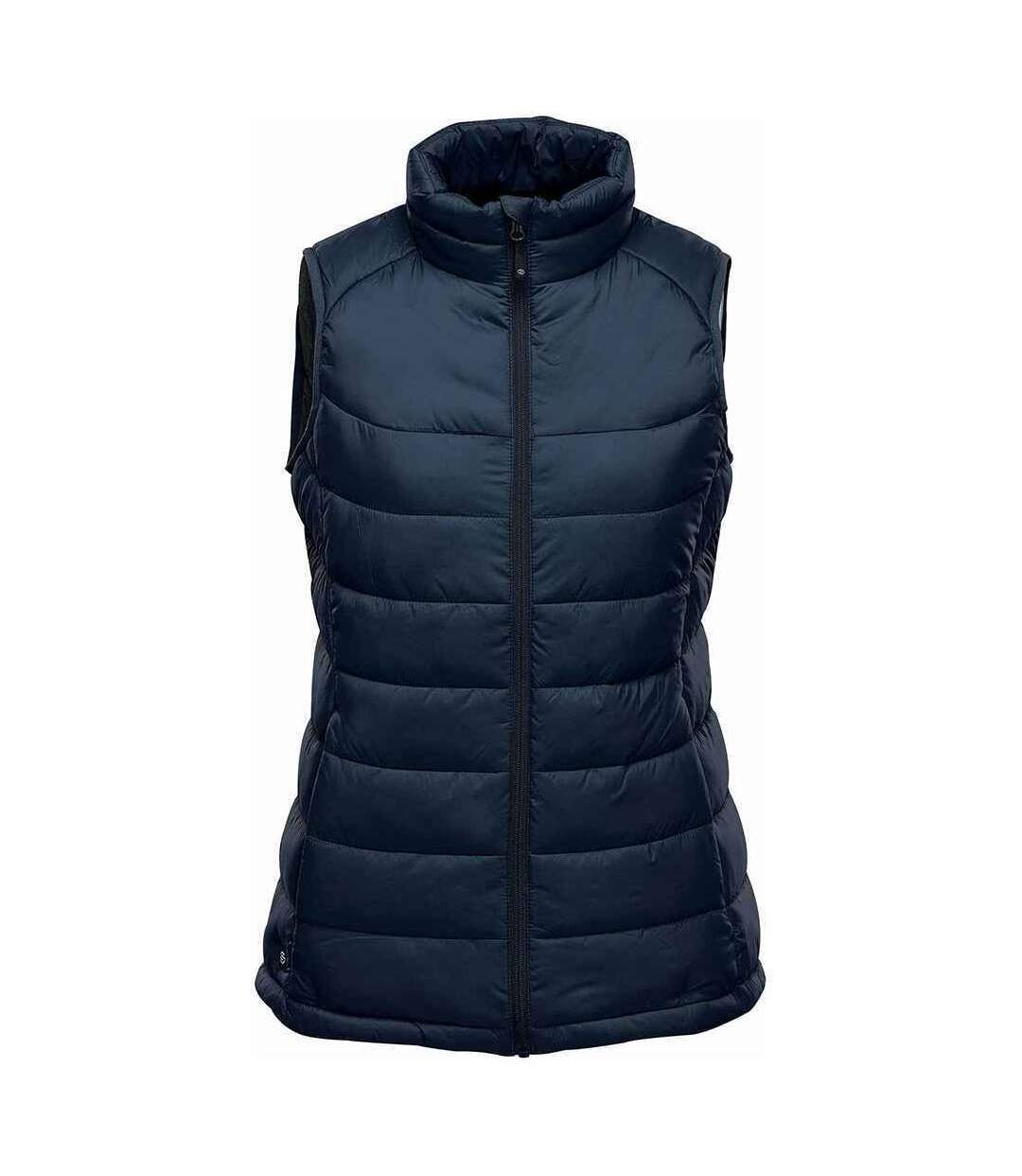 Womens/ladies Stavanger Thermal Body Warmer Navy Graphite Grey Stormtech-2