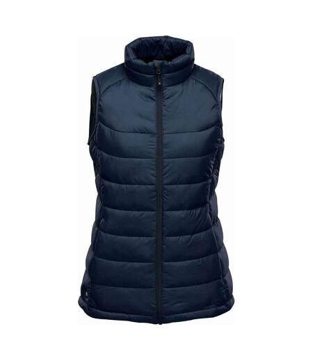 Womens/ladies Stavanger Thermal Body Warmer Navy Graphite Grey Stormtech