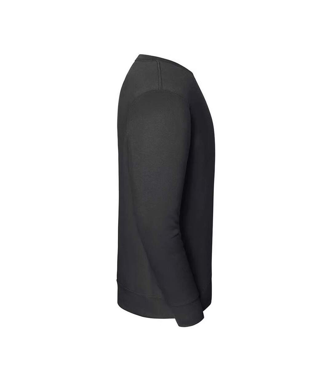 Sweat Uni Col Ars-du-cou Iconic Premium Homme Anthracite Fruit Of The Loom-4