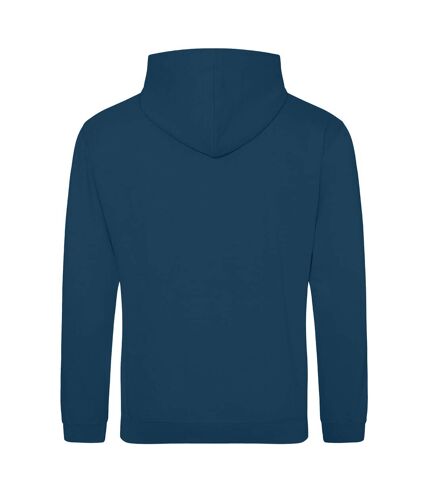 Awdis Unisex College Hooded Sweatshirt / Hoodie (Ink Blue)