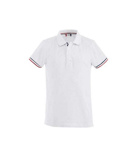 Polo newton homme blanc Clique