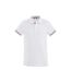 Polo newton homme blanc Clique-1