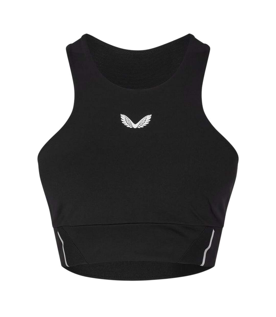 Brassière De Sport Motif/style Logo Femme Noir Castore-2