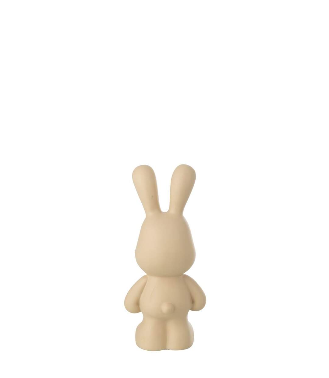 Statuette Lapin en Résine Eddy 36cm Beige-3