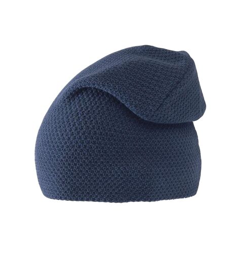Bonnet Gaufré Snobby Mixte Bleu Marine Atlantis