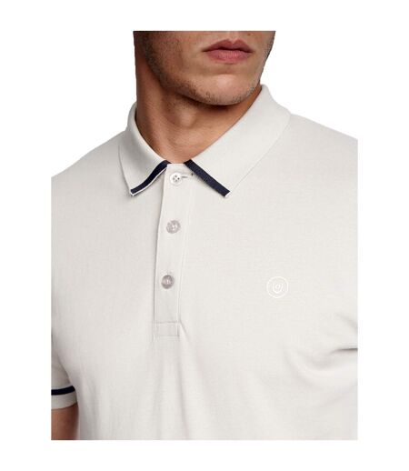 Mens trippere polo shirt off white Duck and Cover