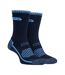 2 Pr Chaussettes Randonnée Femme Renforcées Coton-2