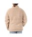 Veste sherpa beige femme full compagnie des amériques zip-2