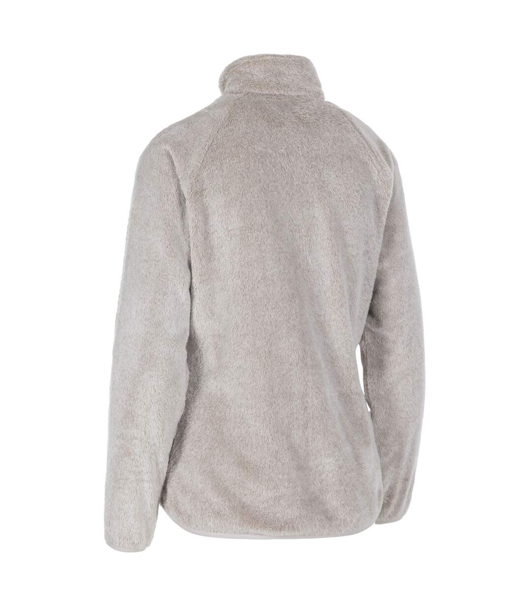 Womens/ladies telltale winter fleece jacket soft stone Trespass-2