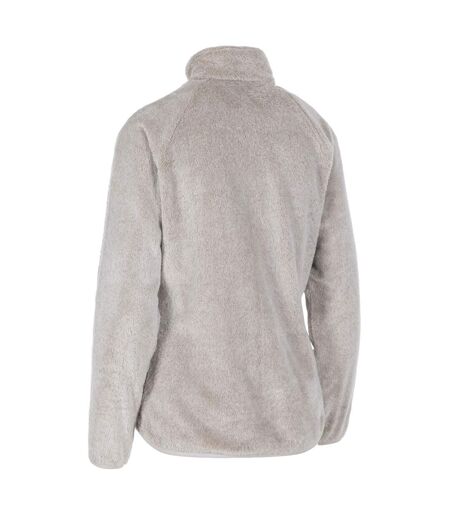 Womens/ladies telltale winter fleece jacket soft stone Trespass