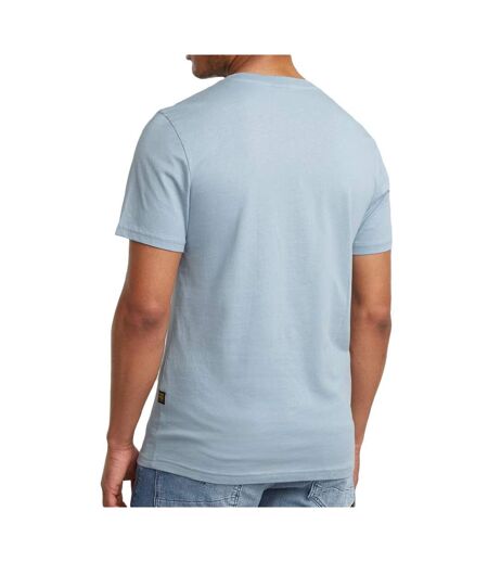 T-shirt Bleu Homme G-Star Raw D25949 - L