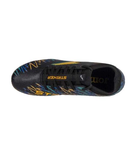 Chaussures De Foot Pour Terrain Ferme Striker Homme Noir Jaune Bleu Joma
